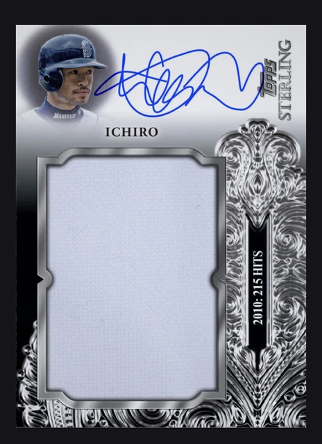 Ichiro Suzuki *digital* Topps Sterling 23 Patch Auto (topps Bunt Digital Card)