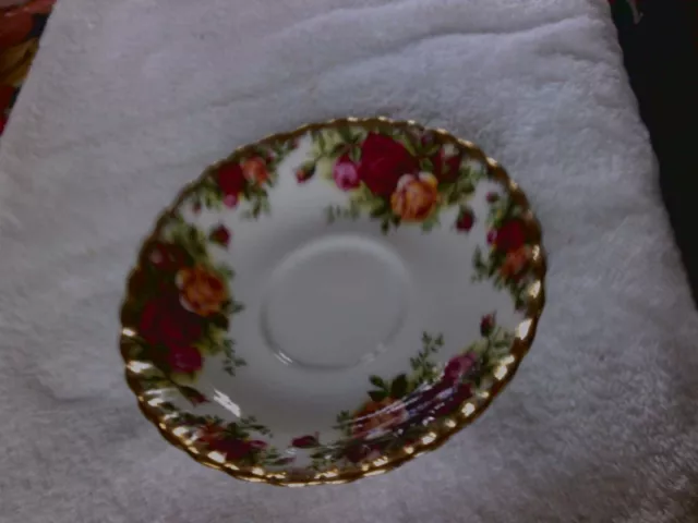 Royal Albert Bone China Old Country Roses SAUCER ONLY