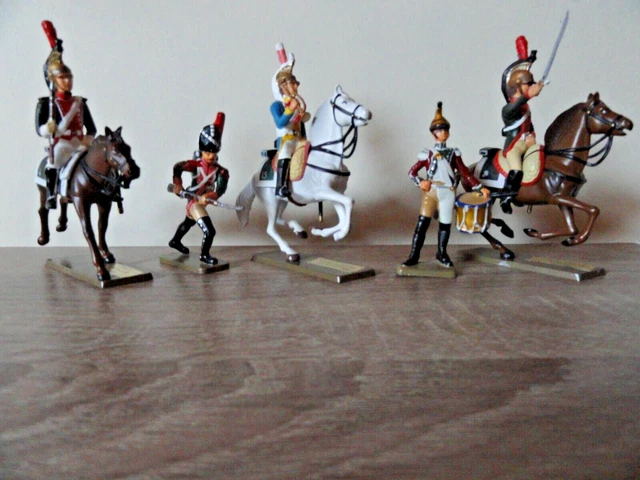 SOLDAT DE PLOMB DU 1ER EMPIRE : TIMBALIER DES DRAGONS DE L ... - eBay