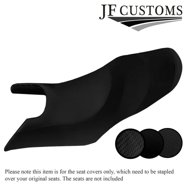 Black Custom Fits Seadoo Gtx Gti 01-05 Front + Rear Vinyl Seat Cover