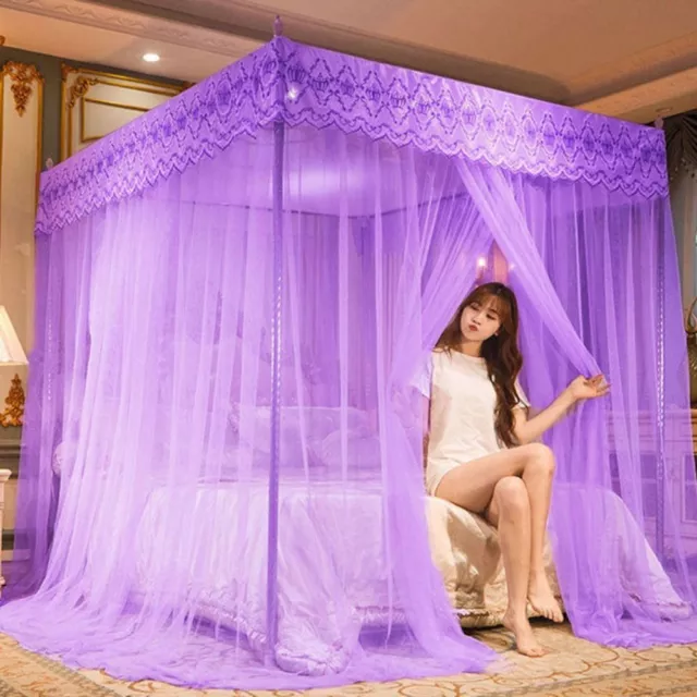 Fabric Mesh Princess Style Bed Tent Mosquito Net Bed Canopy Bedding Article