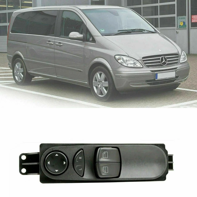 Bouton Contrôle Lève-vitre Pour Mercedes VITO W639 Série 2003-2015 - Modèle Gauche + Droite