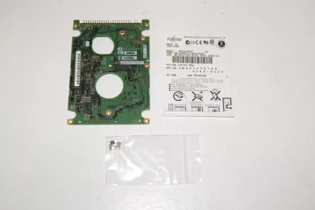 Fujitsu IDE Notebook Festplatte Platine Mainboard PCB HDD 2,5 Zoll MHS2040AT