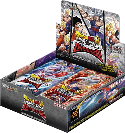 DragonBall Super Gioco di Carte Zenkai Series Critical Blow B22 Booster Display