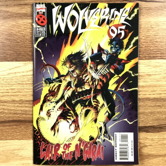 Wolverine 1995 Annual Comic Book Volume 2 Marvel Comics VF NM
