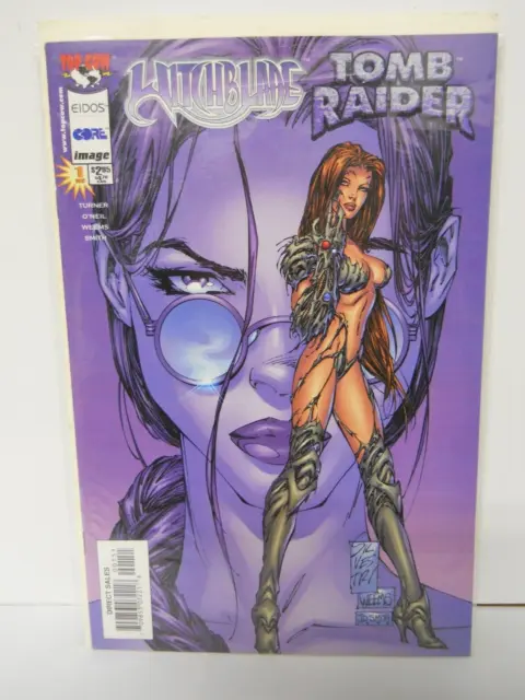Witchblade Tomb Raider 1 1st Lara Croft Image / Silvestri Variant / 1998 #183