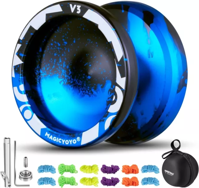 MAGICYOYO V3 Responsive Yoyo for Kids Beginners , Professional Yoyo for Adult, D