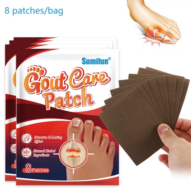 8Pcs/Bag Tendon Sheath Patches Finger Pain Relief Patch Plaster Stickers