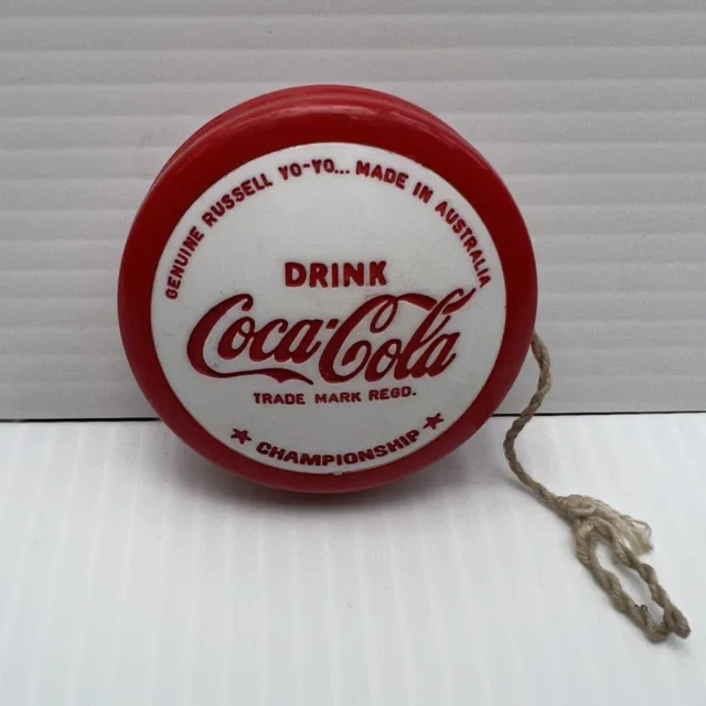 Rare Vintage 1964 Russell Coca Cola Championship Yoyo Things Go Better With Coke