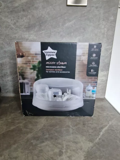 Esterilizador de microondas Tommee Tippee esterilizador de microondas esterilizador 4 biberones