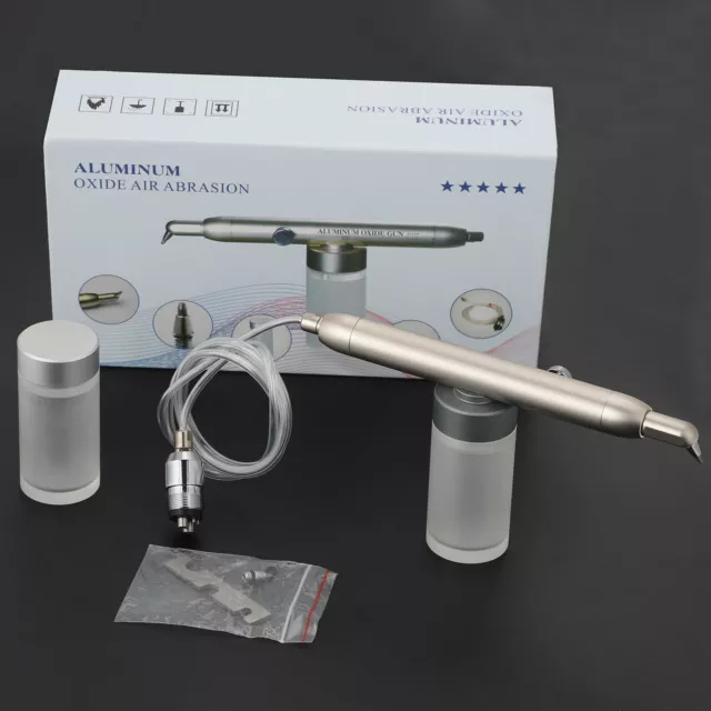 Dental Alumina Air Polisher Abrasion Microetcher Sandblaster Sandblasting Gun 4H