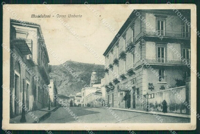 Caserta Maddaloni SCOLLATA cartolina QZ3407