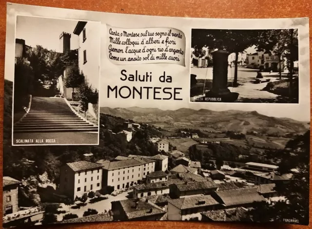 Saluti da Montese (Modena). Vedutine.