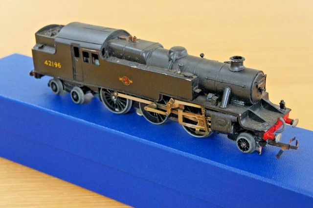 Kitbuilt for Hornby Dublo 3 rail running BR black Fairburn class 2-6-4 tank loco 2