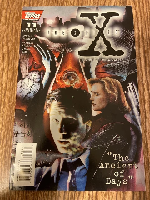 1995 Topps comics the X-Files number 11 the ancient of days