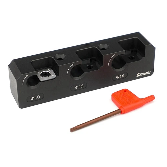 Dowel Maker 10 Mm, 12 Mm, 14 Mm Taladro EléCtrico Fresado Pasador Varilla RedH8