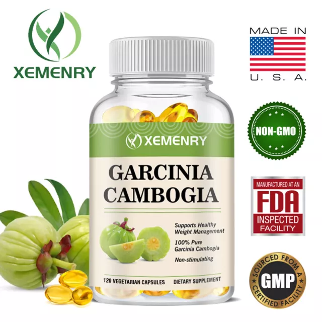 Garcinia Cambogia 1500 mg - Perdita di peso, soppressore dell'appetito, gestione del peso