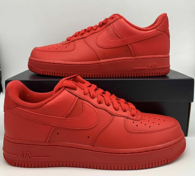 nike air force 1 low 07 lv8 red
