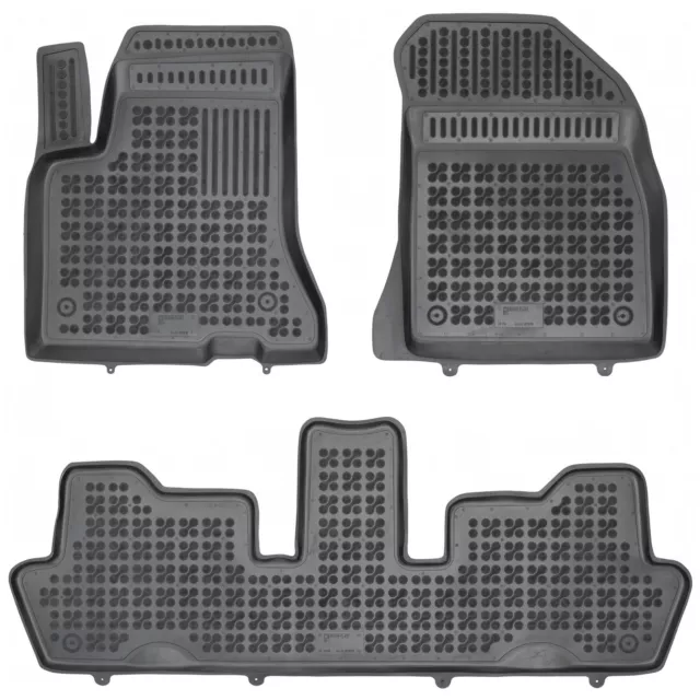 Caoutchouc Tapis De Sol Rezaw-Plast pour Citroen C4 Picasso I 2006-2013 ensemble