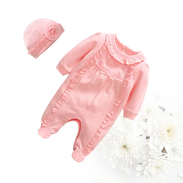 2 pz tuta manica comoda primavera autunno cotone carina tuta bambino