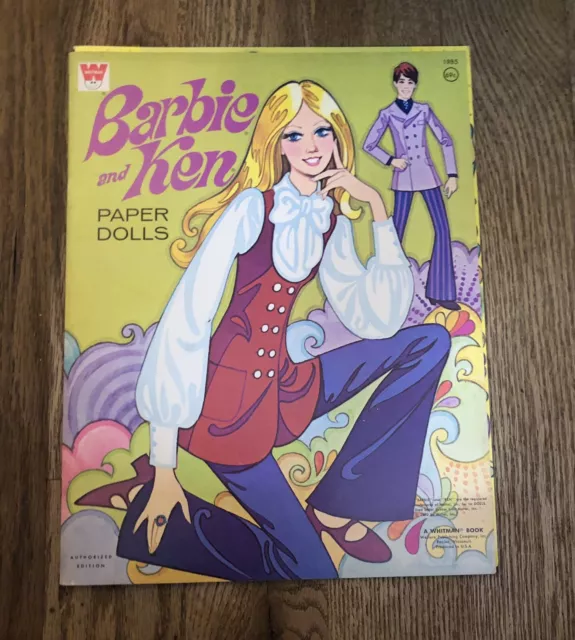 VINTAGE BARBIE AND Ken Barbie Sweet 16 Paper Dolls Whitman Uncut 23 vintage-barbie-and-ken-barbie-sweet-16-paper-dolls-whitman-uncut-23