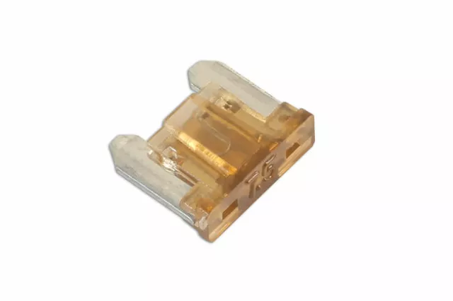 Connect 30439 Low Profile Mini Blade Fuse 7.5 Amp-Brown Pk 25