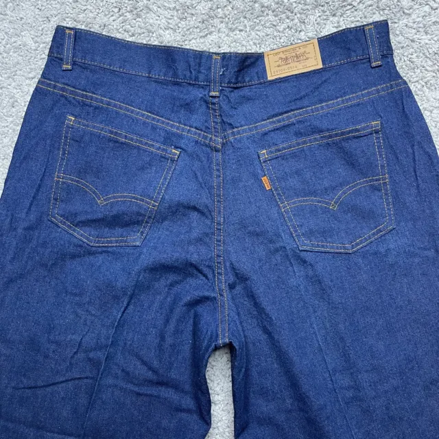 Vintage 80s Levis Orange Tab Denim Mens Made In USA Jeans 34X30