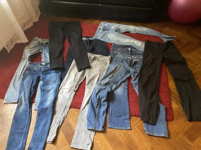 ❌ 9 tlg Damen Kleiderpaket Hosen 36-38  BEKLEIDUNGSPAKET❌