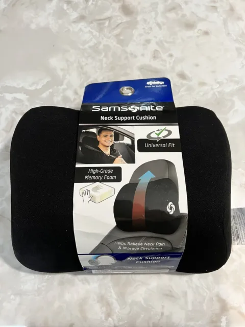 Samsonite Neck Support Cushion Pillow High-Grade Memory Foam Gray 2