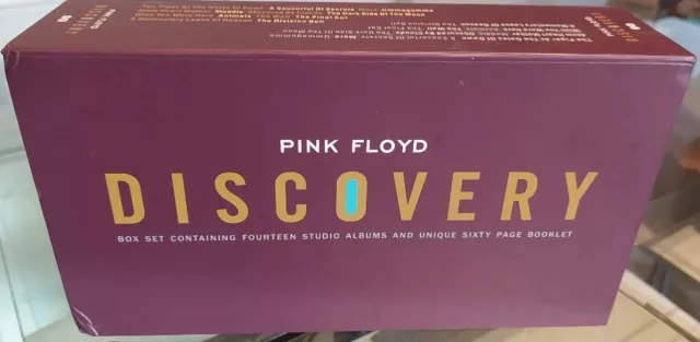 Pink Floyd: Discovery Box COMPLETO 14 album da studio (16 CD in totale)