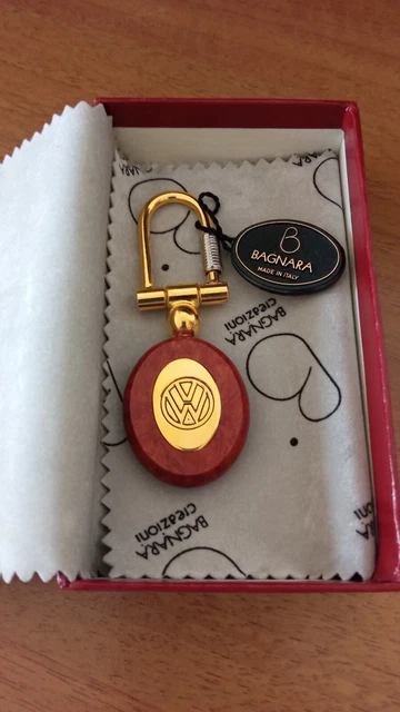 VOLKSWAGEN PORTACHIAVI VINTAGE IN RADICA BAGNARA - nuovo con confezione
