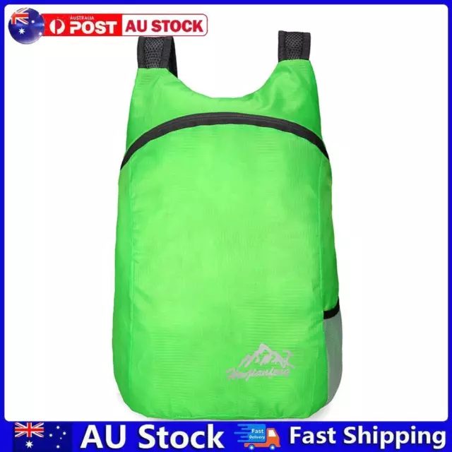 AU Mini 20L Camping Bags Breathable Nylon Gym Bags Outdoor Equipment (Green)