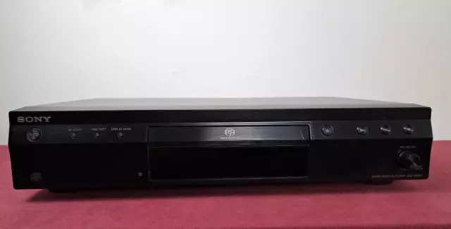 Sony SCD-XE800 SACD-Player mit Fernbedienung + Bedienungsanleitung - CD-Player