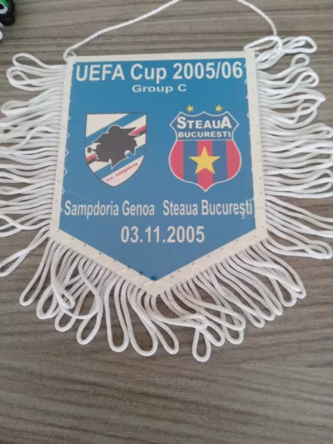 Romania Sports Football club Steaua Bucharest European champion old Pennant