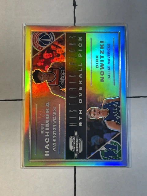 Rui Hachimura Dirk Nowitzki 2019-20 Contenders Optic Historic Picks Rookie RC #9