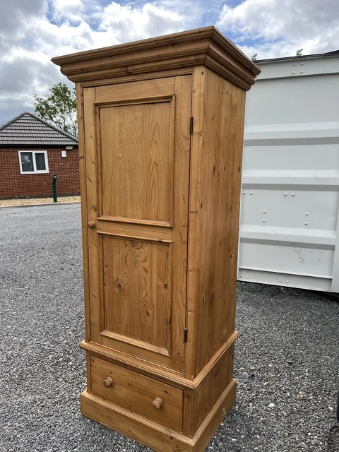Antique single store wardrobe