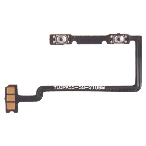 Cavo Flessibile Con Pulsante Power On/Off Per OPPO A5 (2020) E A9 (2020) &ndash; Nero