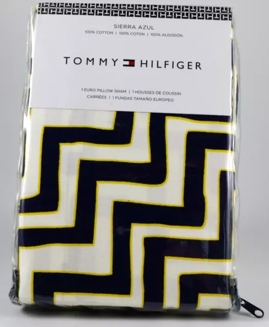 Tommy Hilfiger Sierra Azul Euro Pillow Sham 2