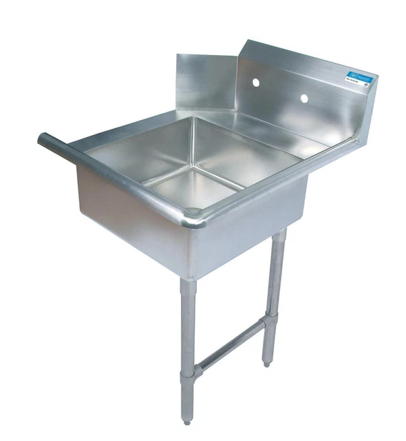 BK Resources BKSDT-26-R-SS 26"W Soiled Straight Dishtable Right Side
