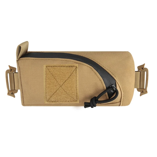 (Khaki) Military Survival Emergency Bag Oxford Cloth Practical Emergency 3