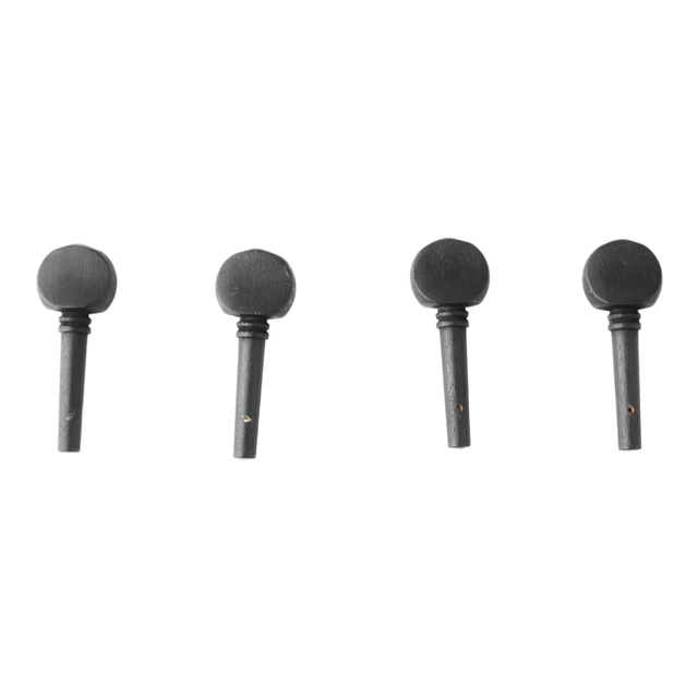 (M00592) Peg tuning violino 4 pezzi violino nero accordatura peg aspetto sottile facile