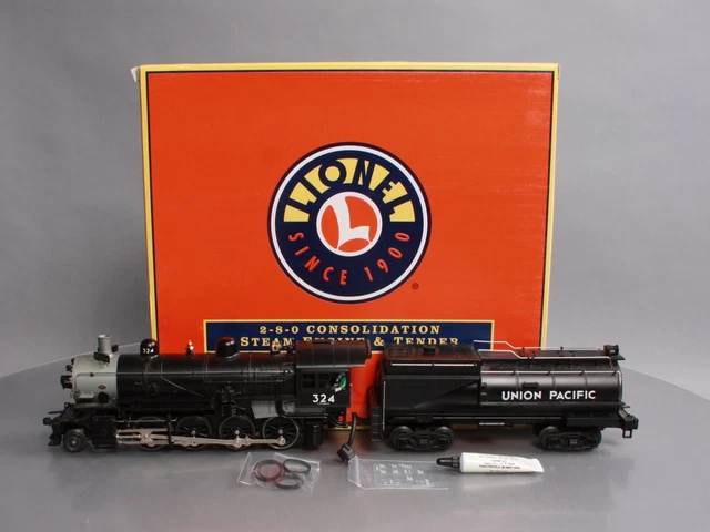 Lionel 6-28038 Union Pacific 2-8-0 Consolidation Steam Locomotive & Tender #324