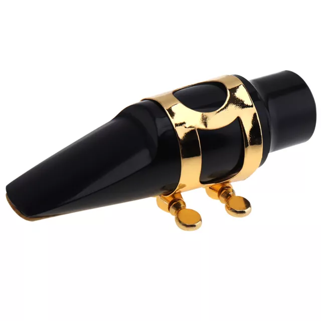 Professional Alto Sax Saxophone Mouthpiece with Ligature and Cap Musical