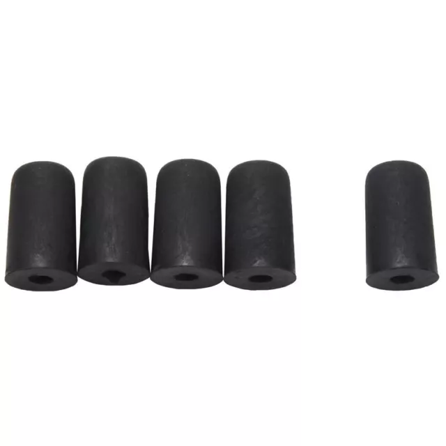 5 Pcs  Endpin Tip Protector Rubber  tail pin case Tip  Protector Non-Slip1391 2