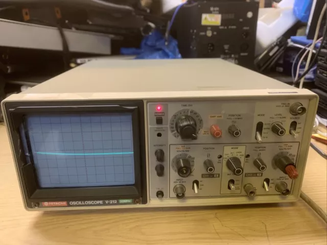 Hitachi Oscilloscope v-212 - Not Fully Tested
