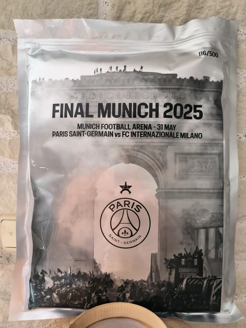 Pack Commémoratif PSG - 31 Mai 2025 - Taille L - Édition Limitée à 500 Exemplaires