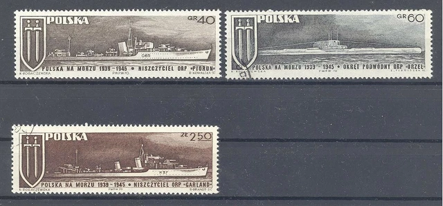 Polen Einsteckkarte mit MiNr. 2029 bis 2031 (oo)