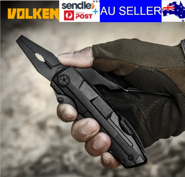 Stainless Steel Outdoor Camping Multi Tool all in 1 Knife Pliers Survial tools