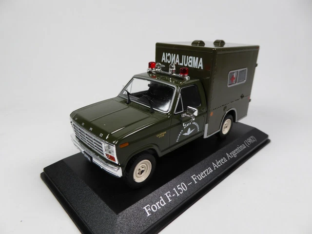 Ford F-150 Ambulance Militaire (1982) 1/43 Voiture SALVAT Model Car SA13