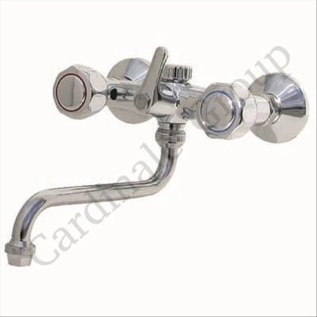 RUBINETTO LAVELLO A Muro Con Attacco Lavatrice EUR 84,20 - IT - Foto 3